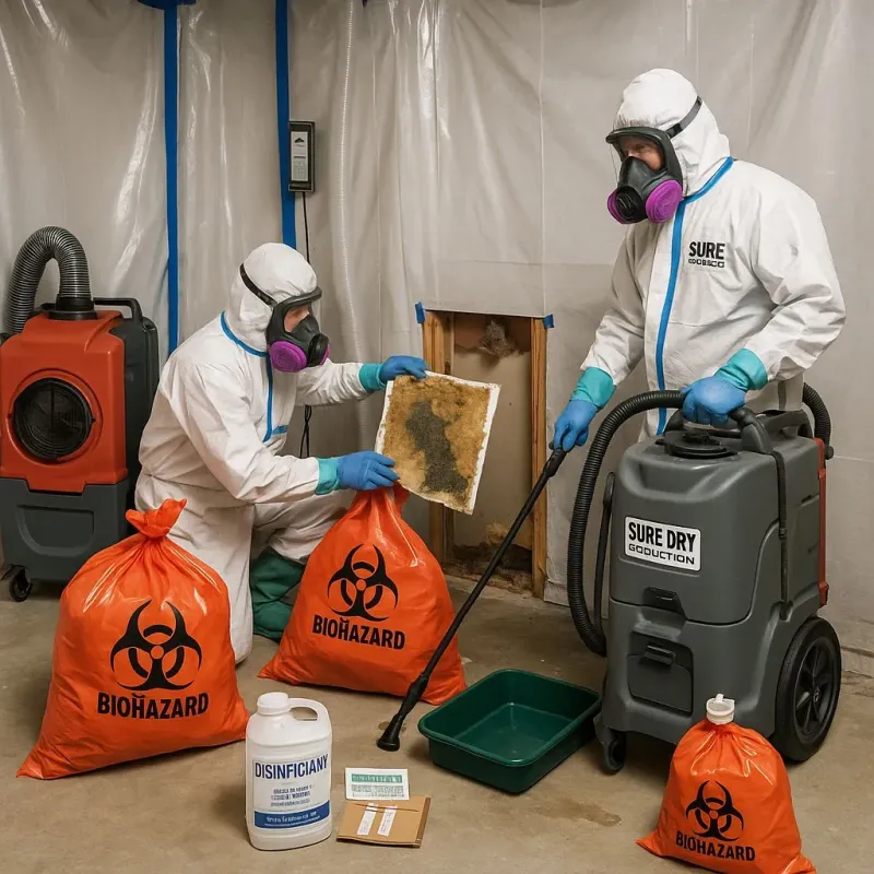 Contaminated Water Handling Protocols process in Clay County, KY